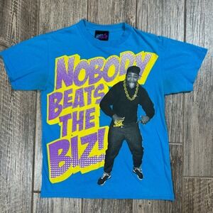 Original Flavor Nobody‎ Beats the Biz! T-Shirt Vintage Hip Hop Rap